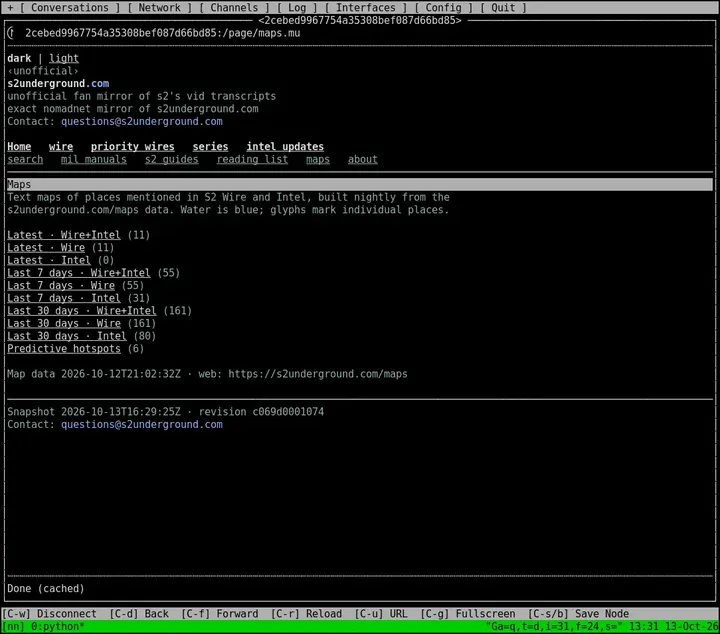 Screenshot 9: maps index, full size