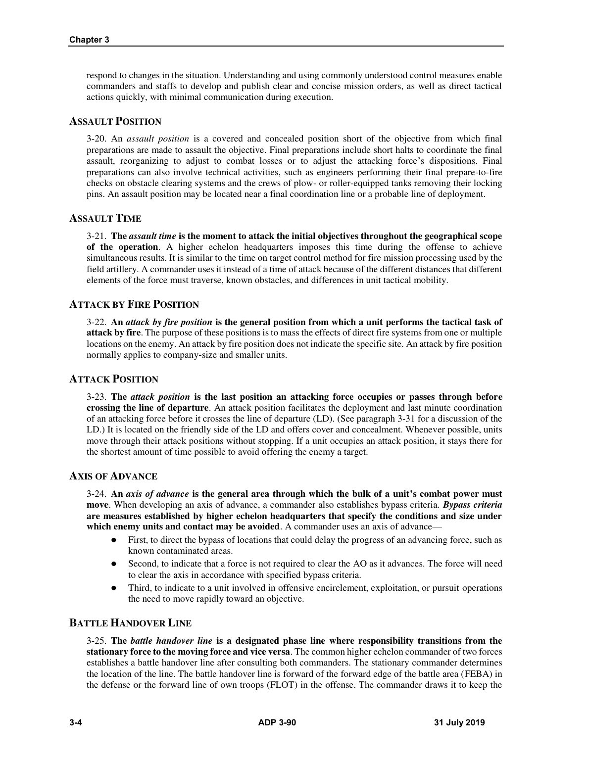 Offense and Defense