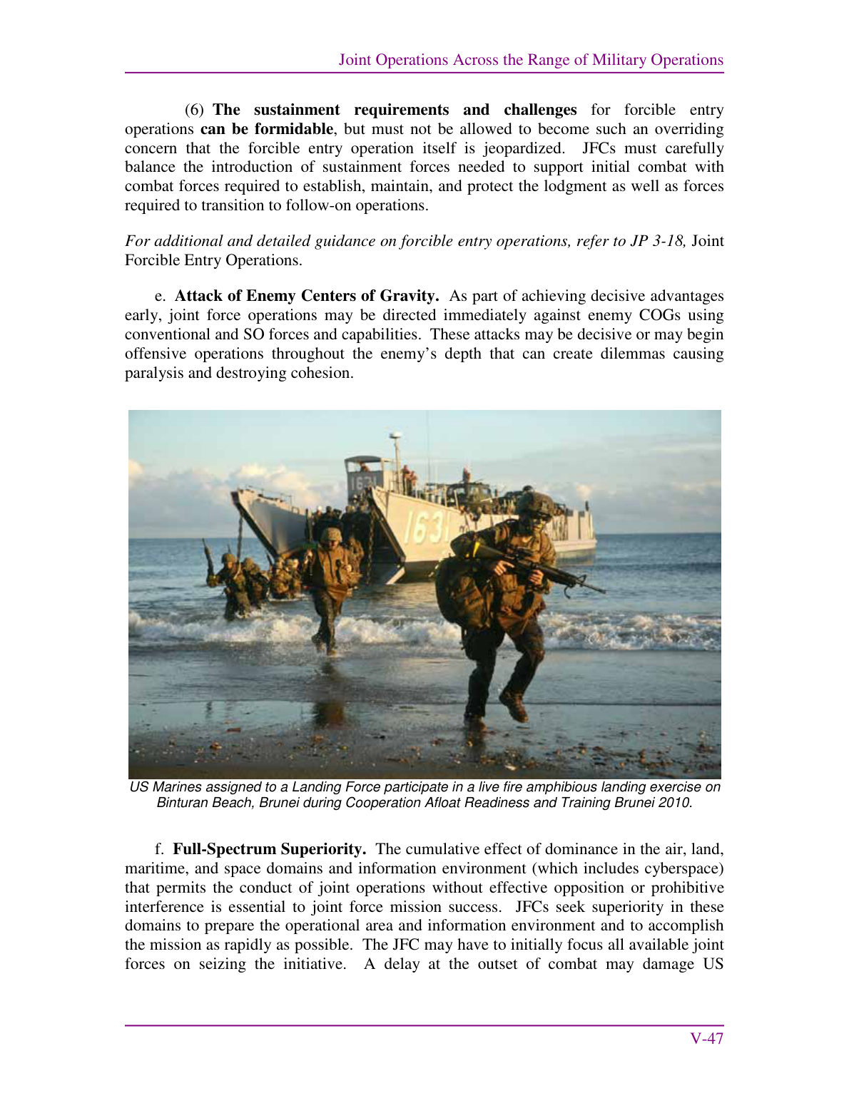 Joint Operations