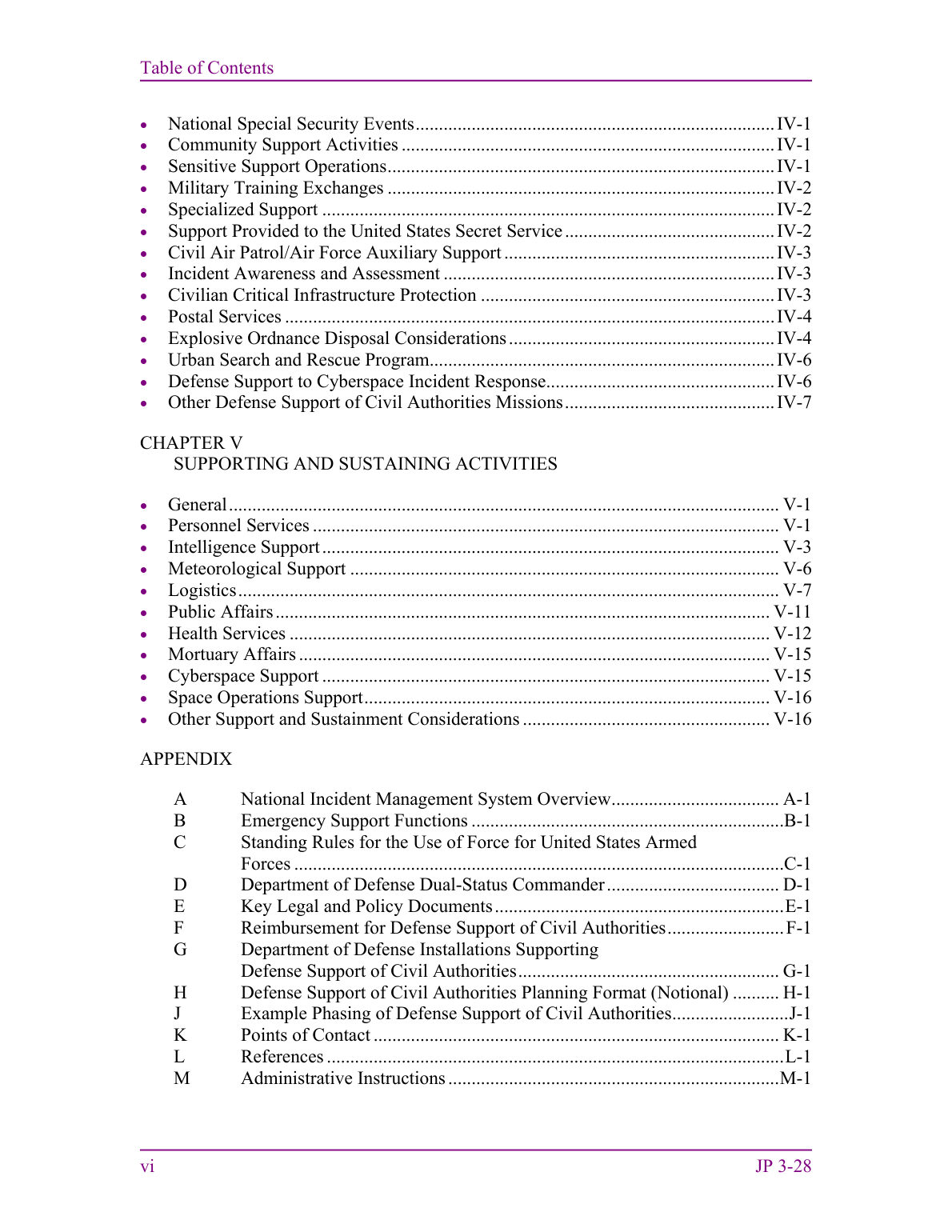 Defense Support of Civil Authorities