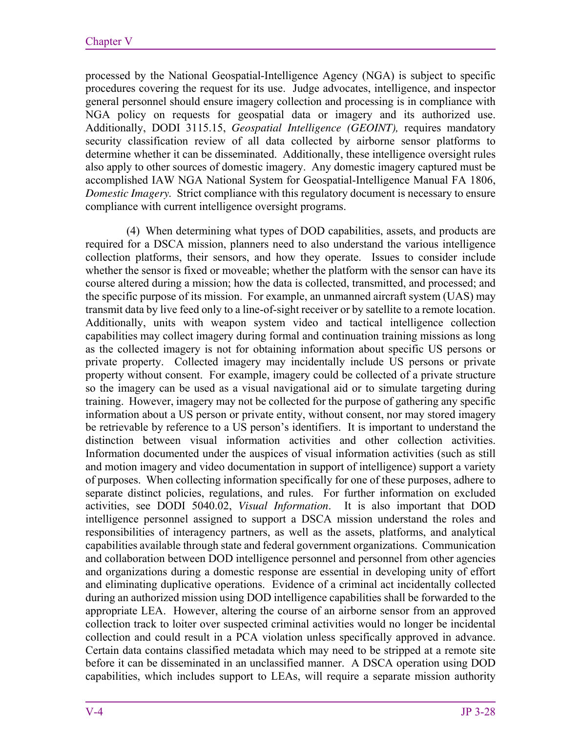 Defense Support of Civil Authorities
