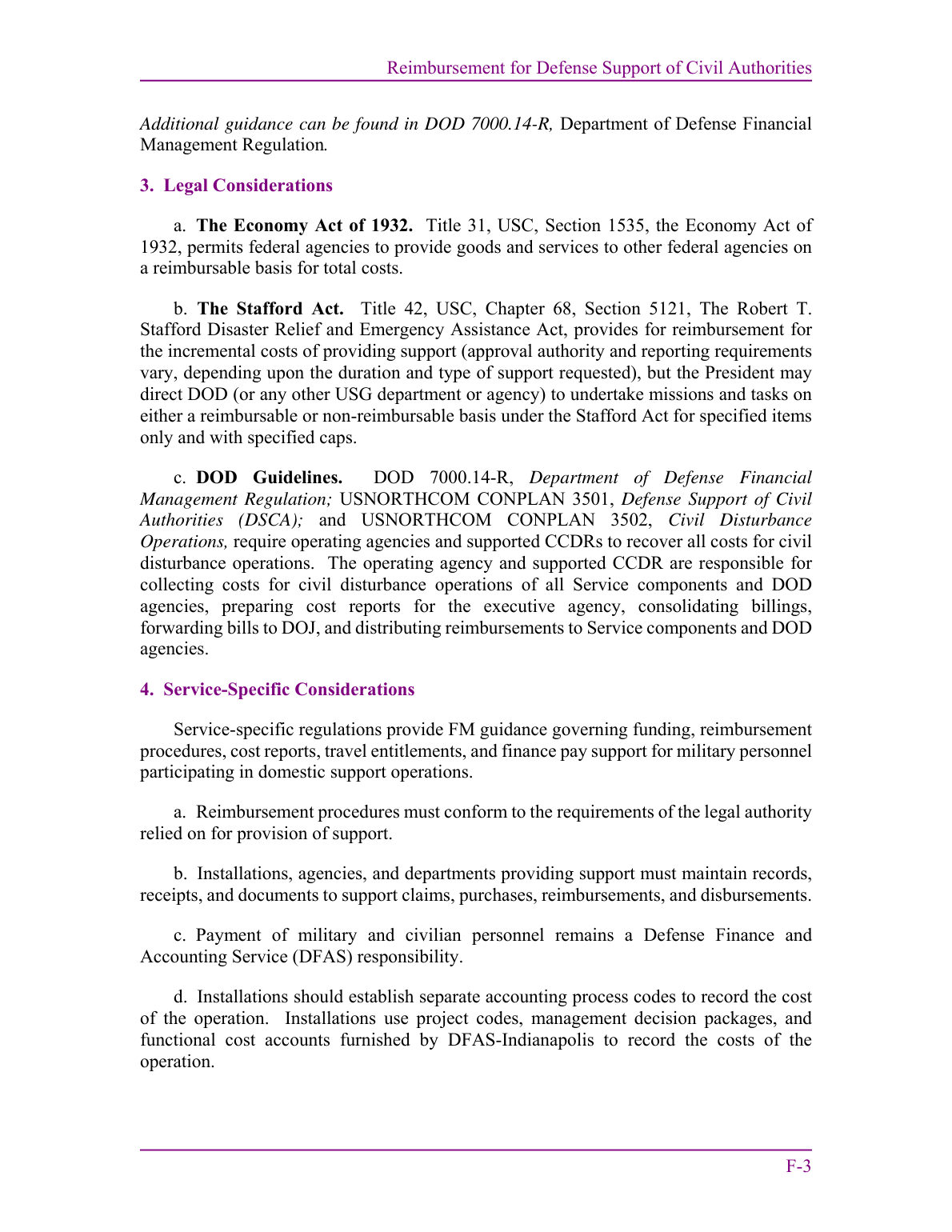 Defense Support of Civil Authorities