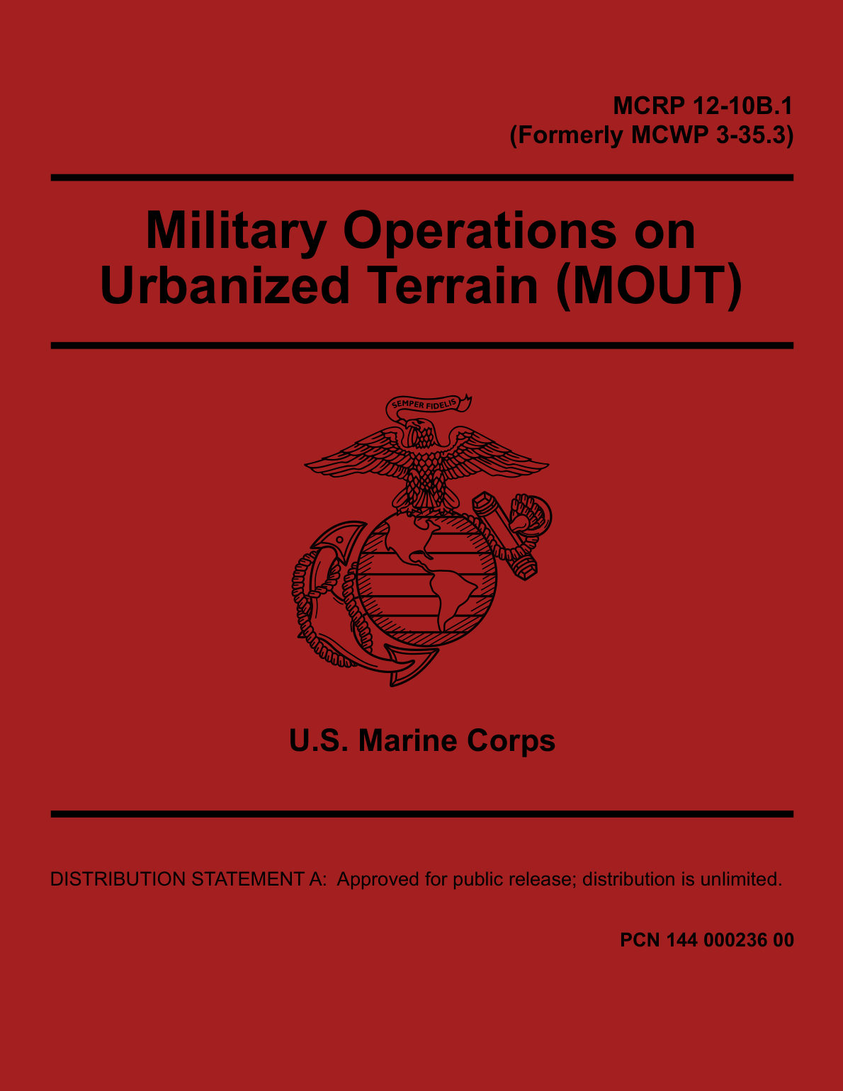 Page 1 of MCRP 12-10B.1