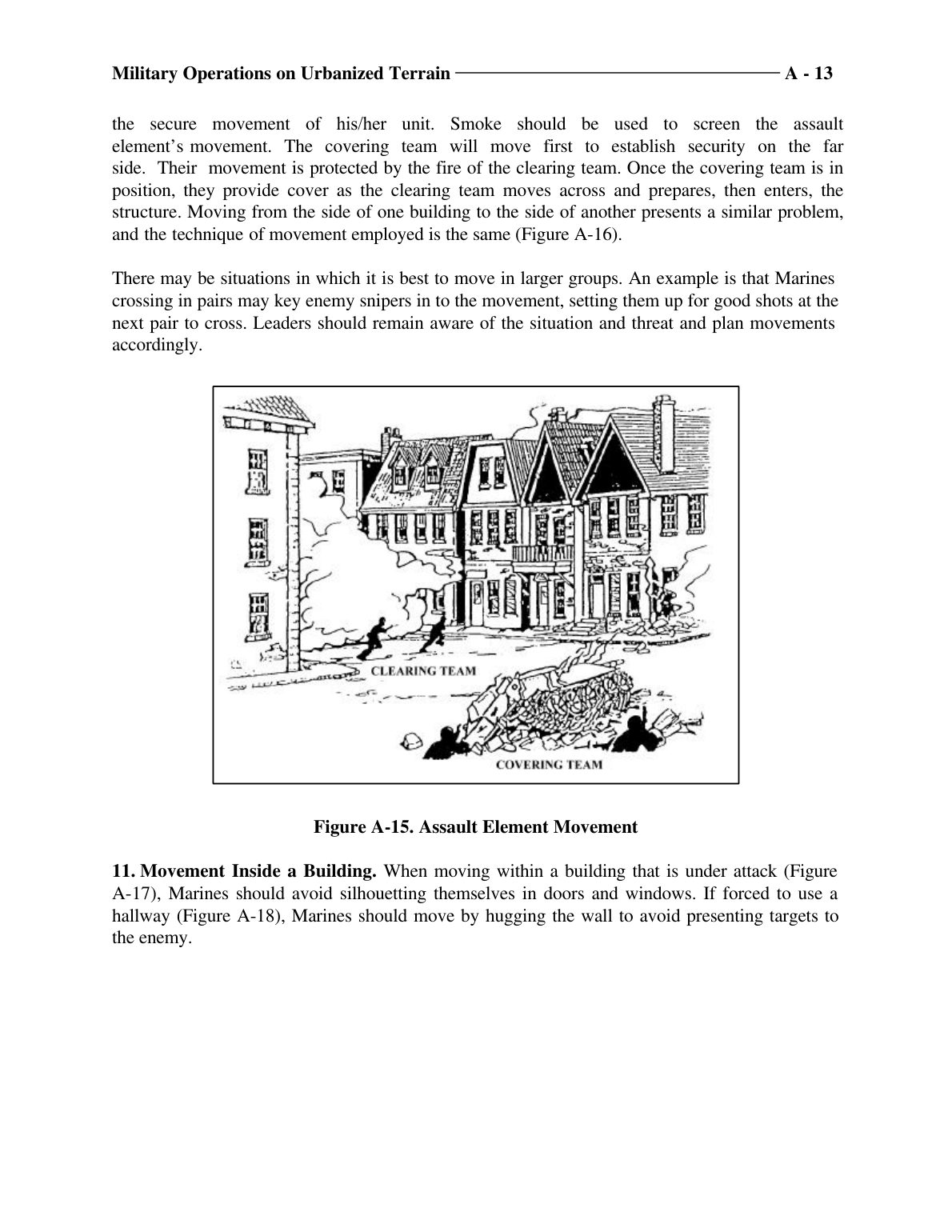 Military Operations on Urbanized Terrain (MOUT)